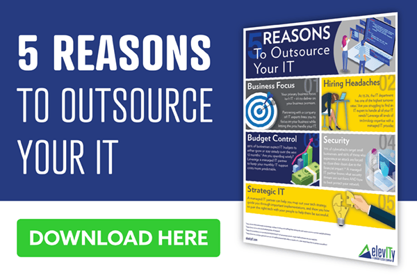5 reasons to outsource your I.T.