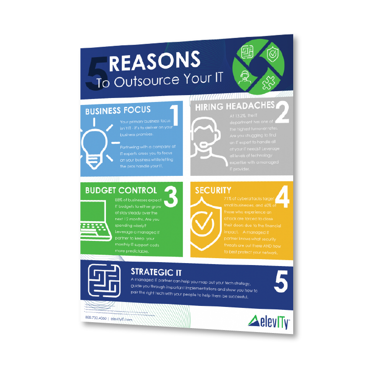 5 Reasons to Outsource - Infographic