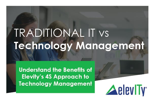 LIBRARY IMAGE - Traditional IT vs Tech Management