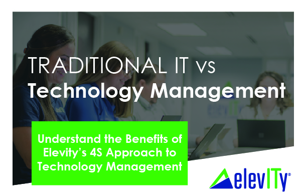 LIBRARY IMAGE - Traditional IT vs Tech Management